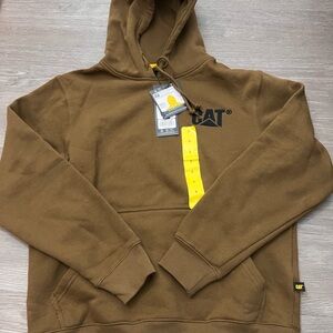 Caterpillar Men's Tan Hoodie